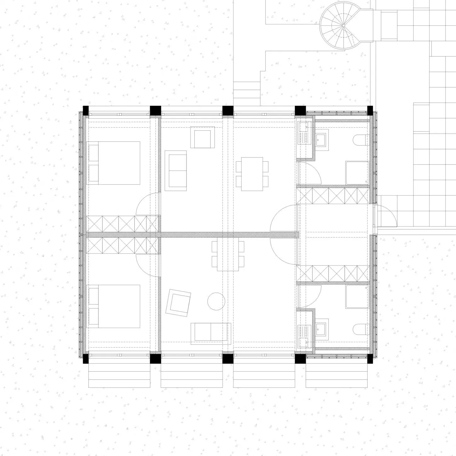 CIRCULAR RETROFIT LAB Renovation and re-programming of prefab student housing modules