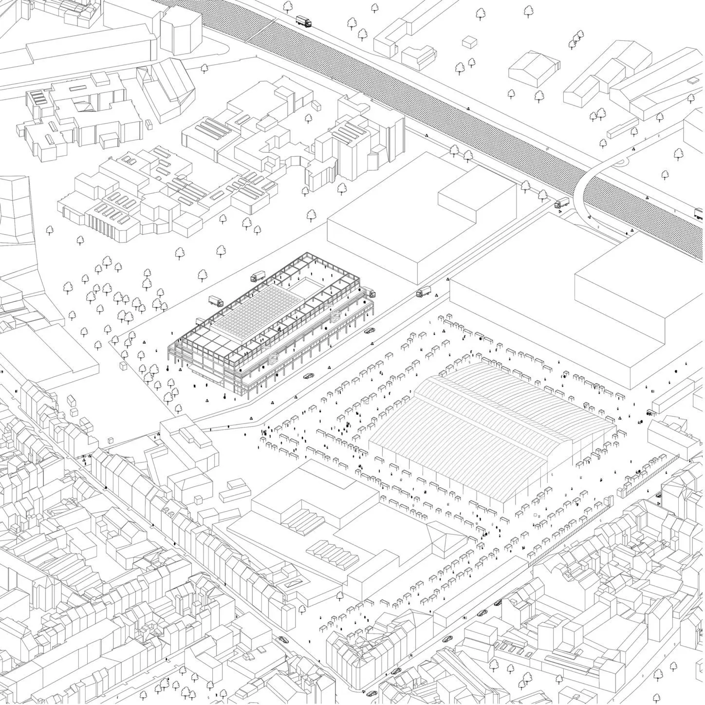 MANUFAKTURE Mixed-use infrastructure on the Abattoir site