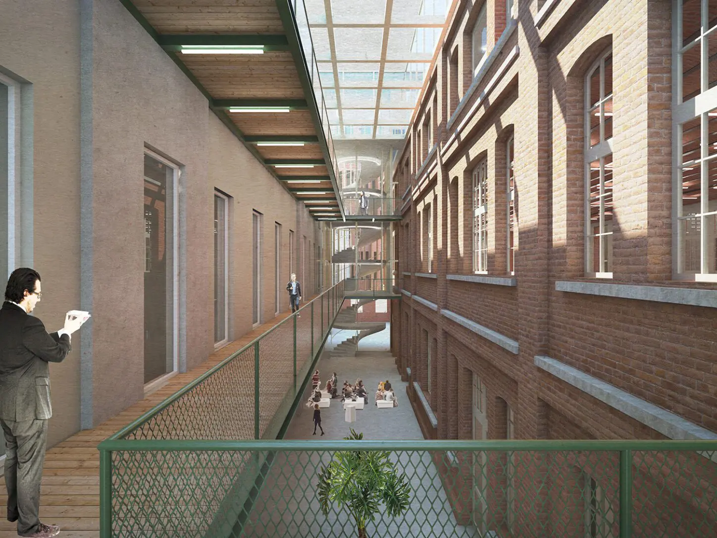 DE KENNNISFABRIEK Renovation and expansion of a university campus
