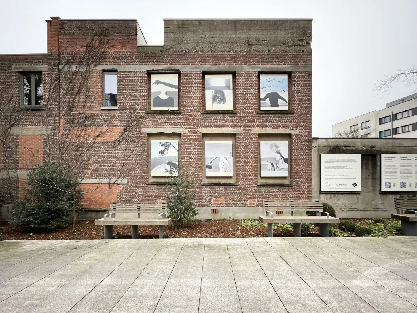 MASUI Reconversion of a warehouse into intergenerational collective housing, image of neighbouring warehouses