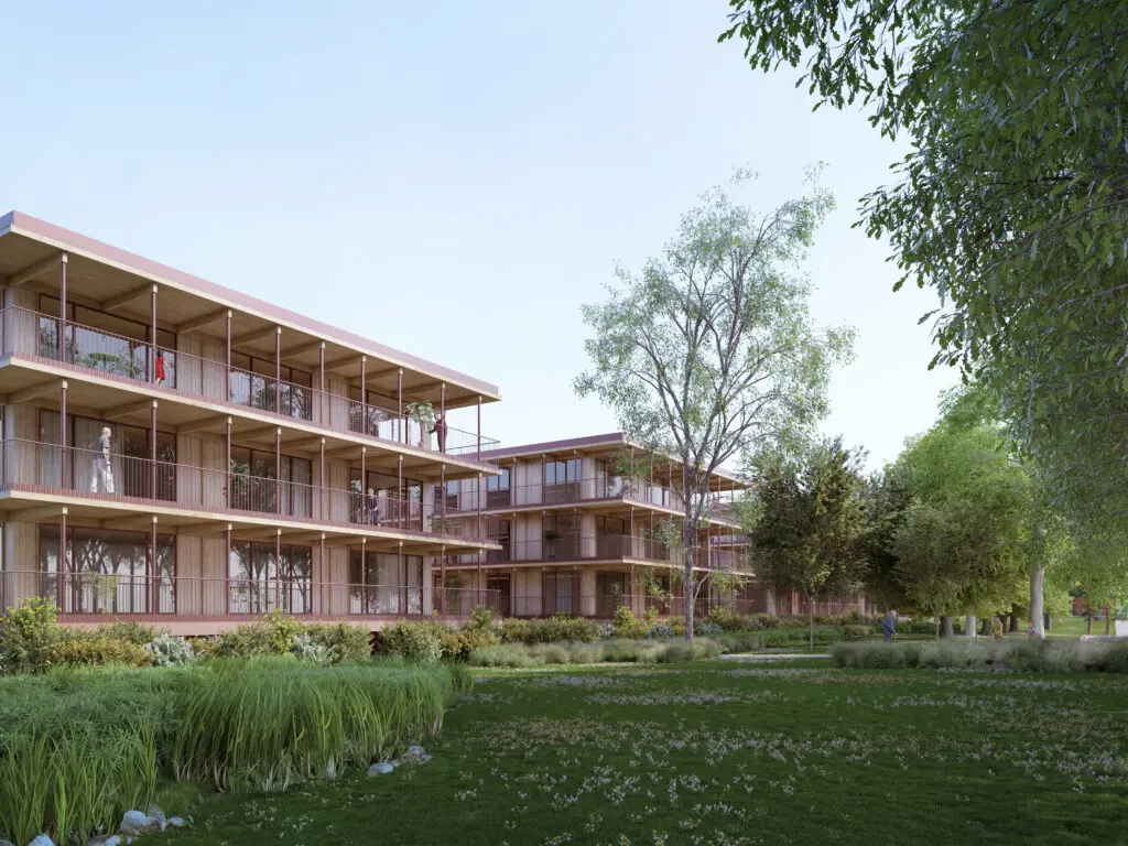 ZEMST Residential care center for the elderly, garden