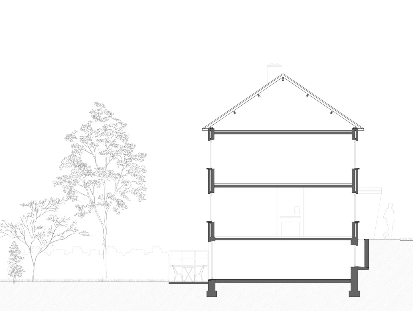 GOLINVAUX Renovation of a single-family house, original section