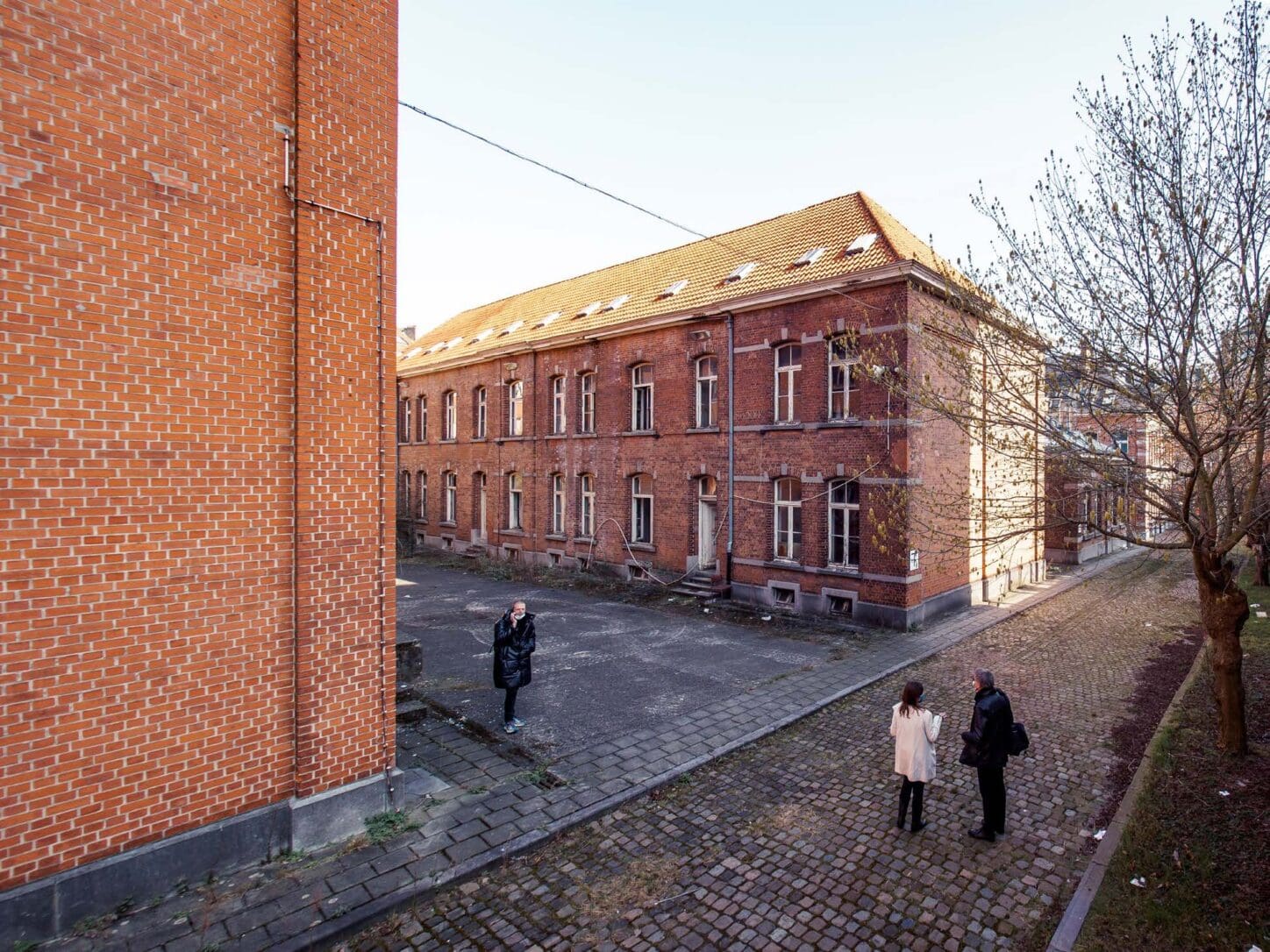 CLOS DES MARIES Circular renovation of heritage buildings, image of the building in current state