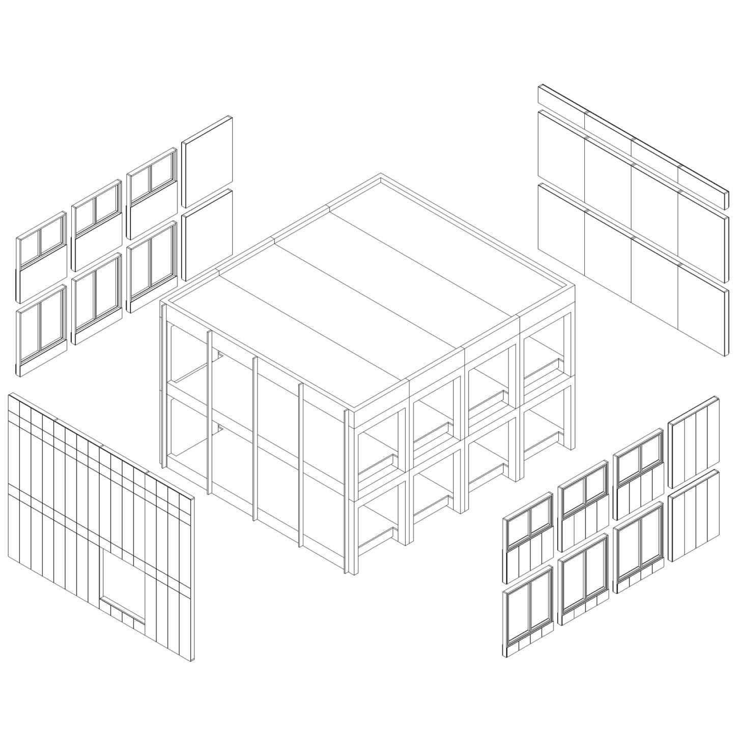 CIRCULAR RETROFIT LAB Renovation and re-programming of prefab student housing modules