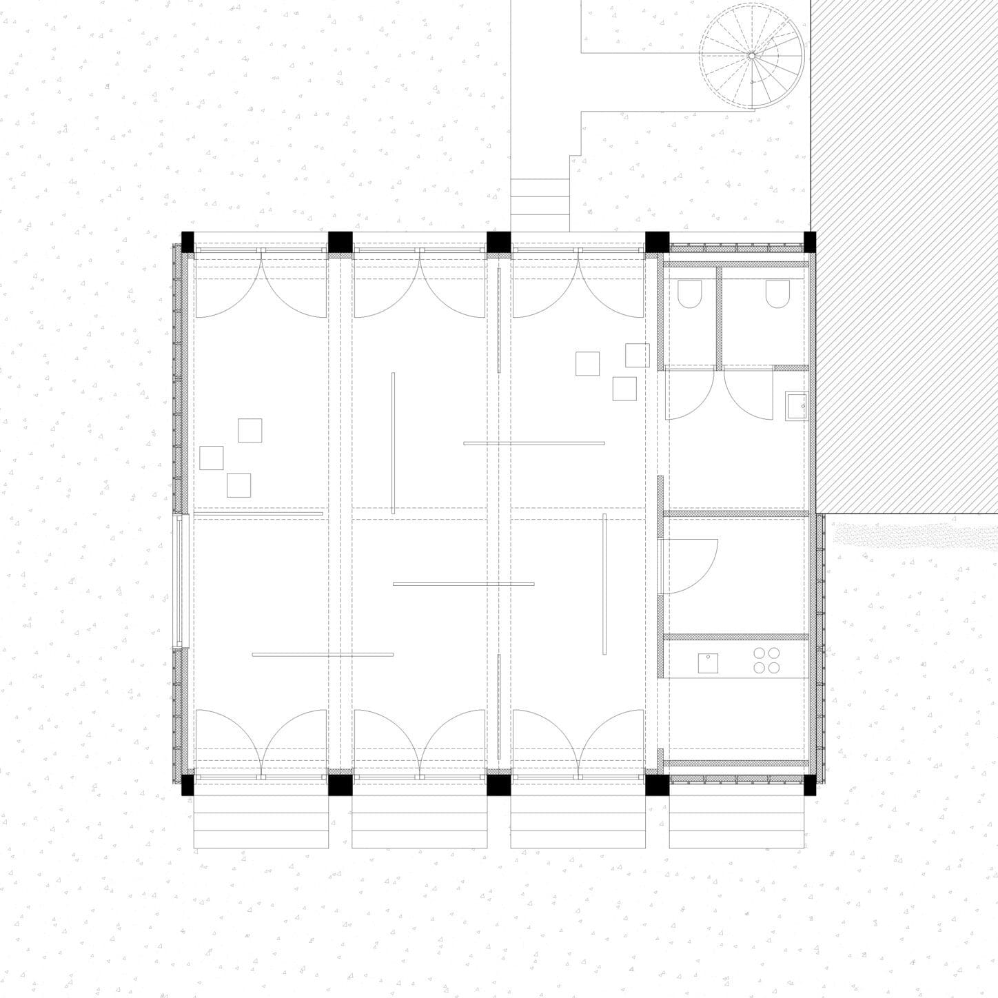 CIRCULAR RETROFIT LAB Renovation and re-programming of prefab student housing modules