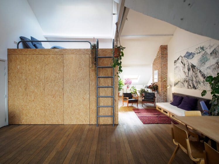 IXELLES Renovation of a loft