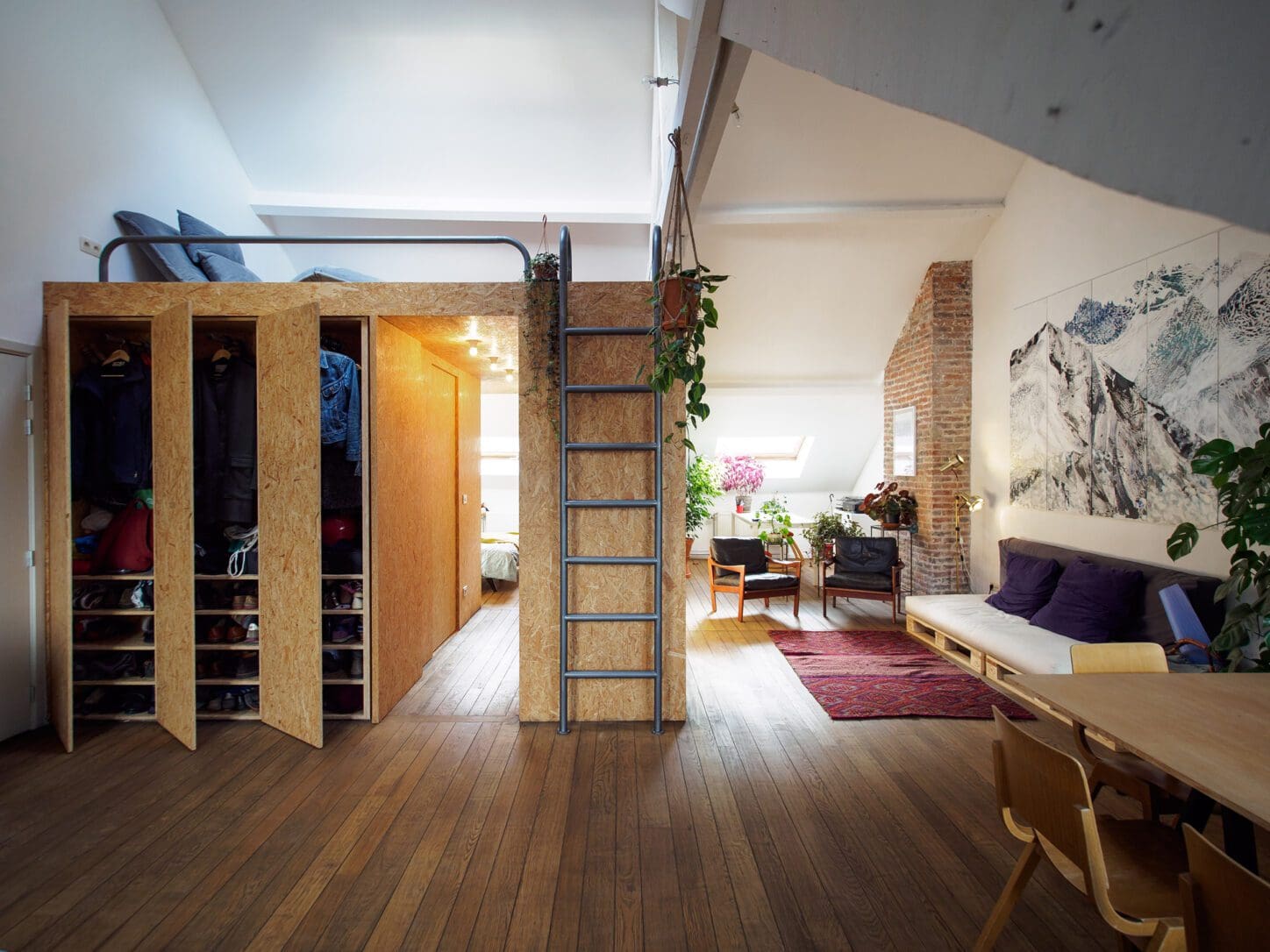 IXELLES Renovation of a loft