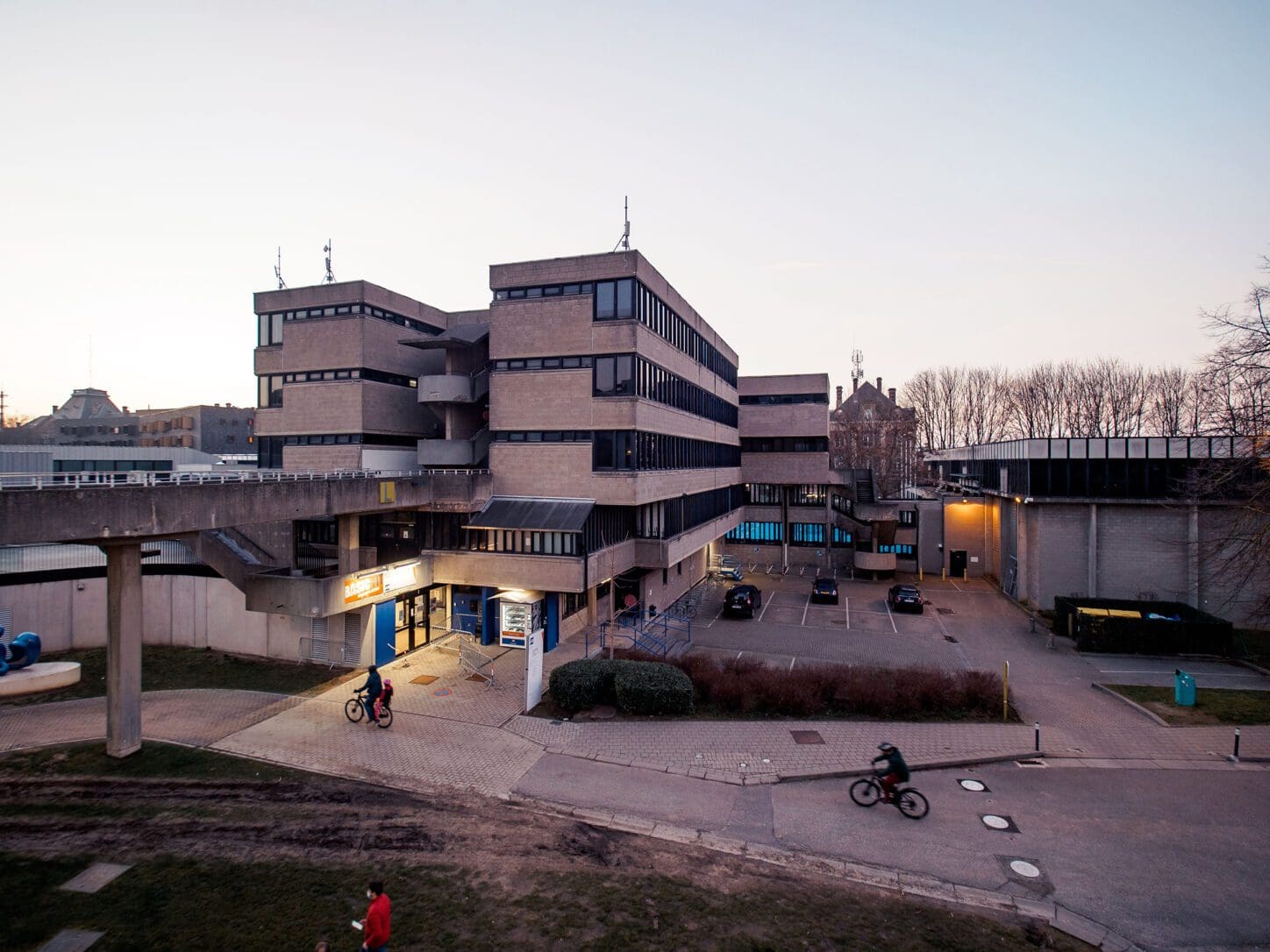 VUB VEC Renovation and extension of sport facilities, image of the existing sports facilities