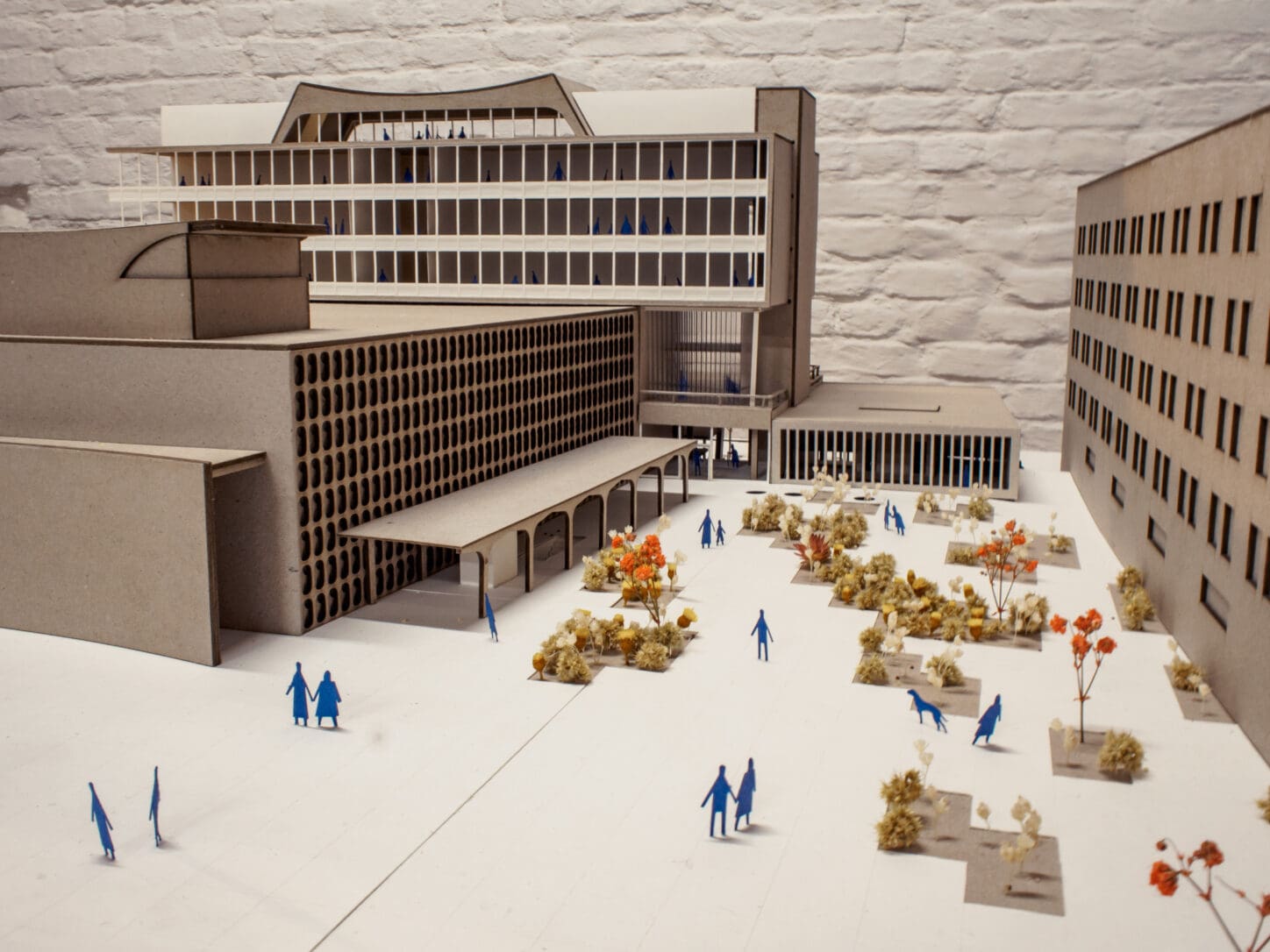 AUDERGHEM Renovation of the town hall and cultural centre, physical model